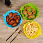 CrispEase™ Air Fryer Trays — Cook Crispy Meals and Skip the Scrubbing Nightmare