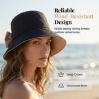 RadiantAura™ Hat — Unlock Effortless Elegance with Unbeatable Sun Protection