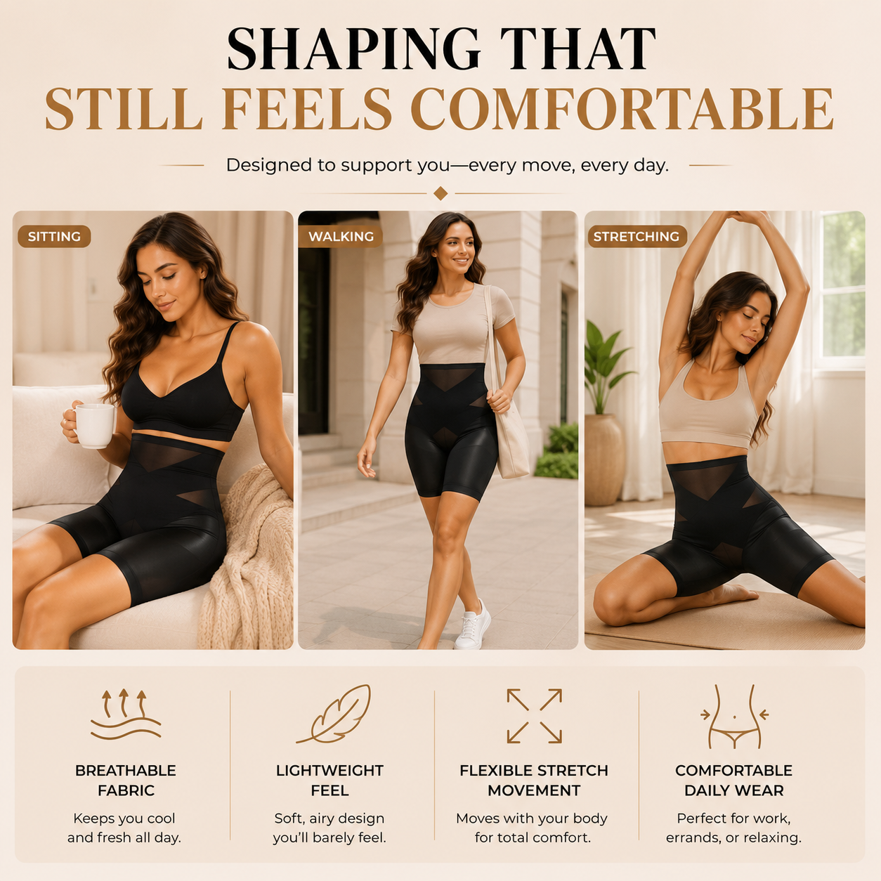 RadianceCurve™ — Feel Confident All Day with Flawless, Comfortable Shape