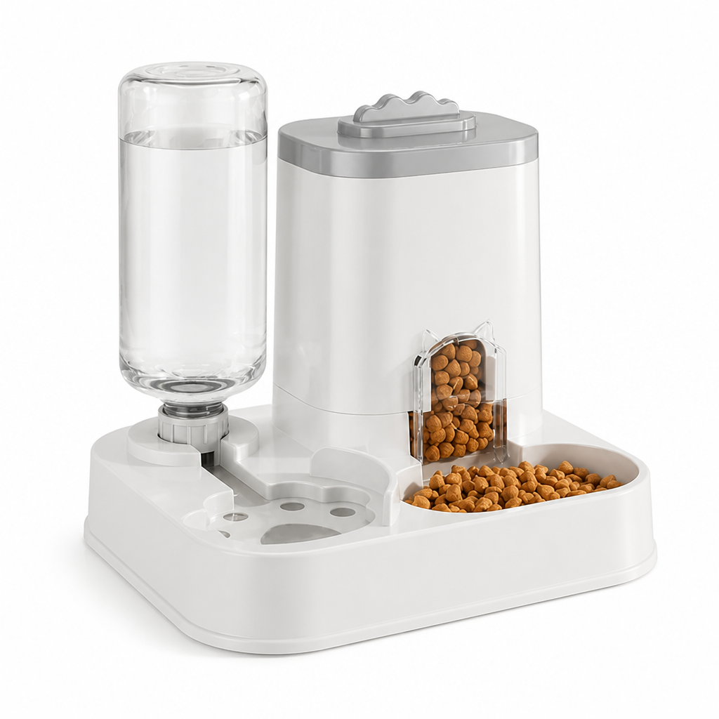 PurrEase™ — Less refilling, less mess, more time with your cat.