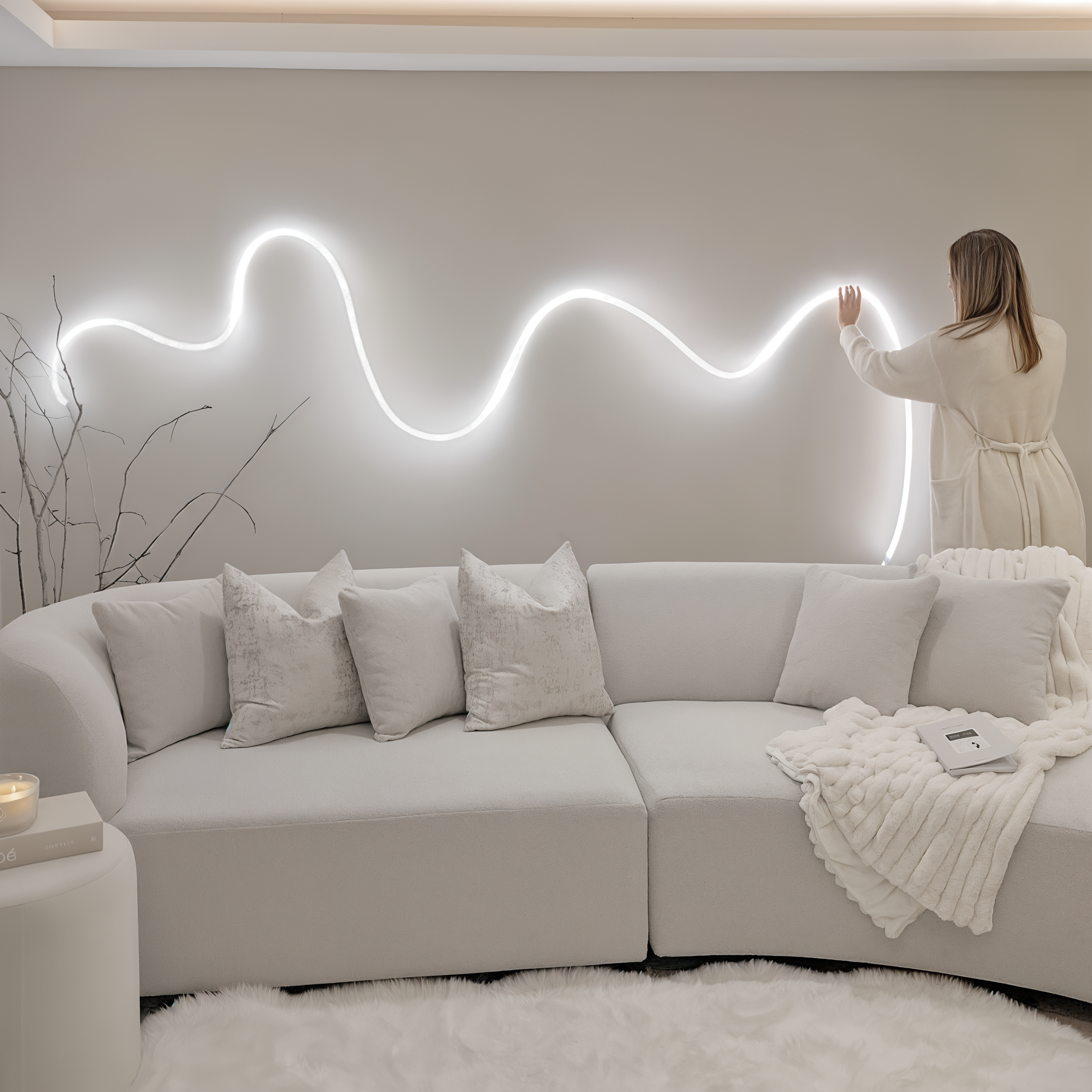 AuraBeam™ — Wrap Your World in Soothing Color and Instant Calm