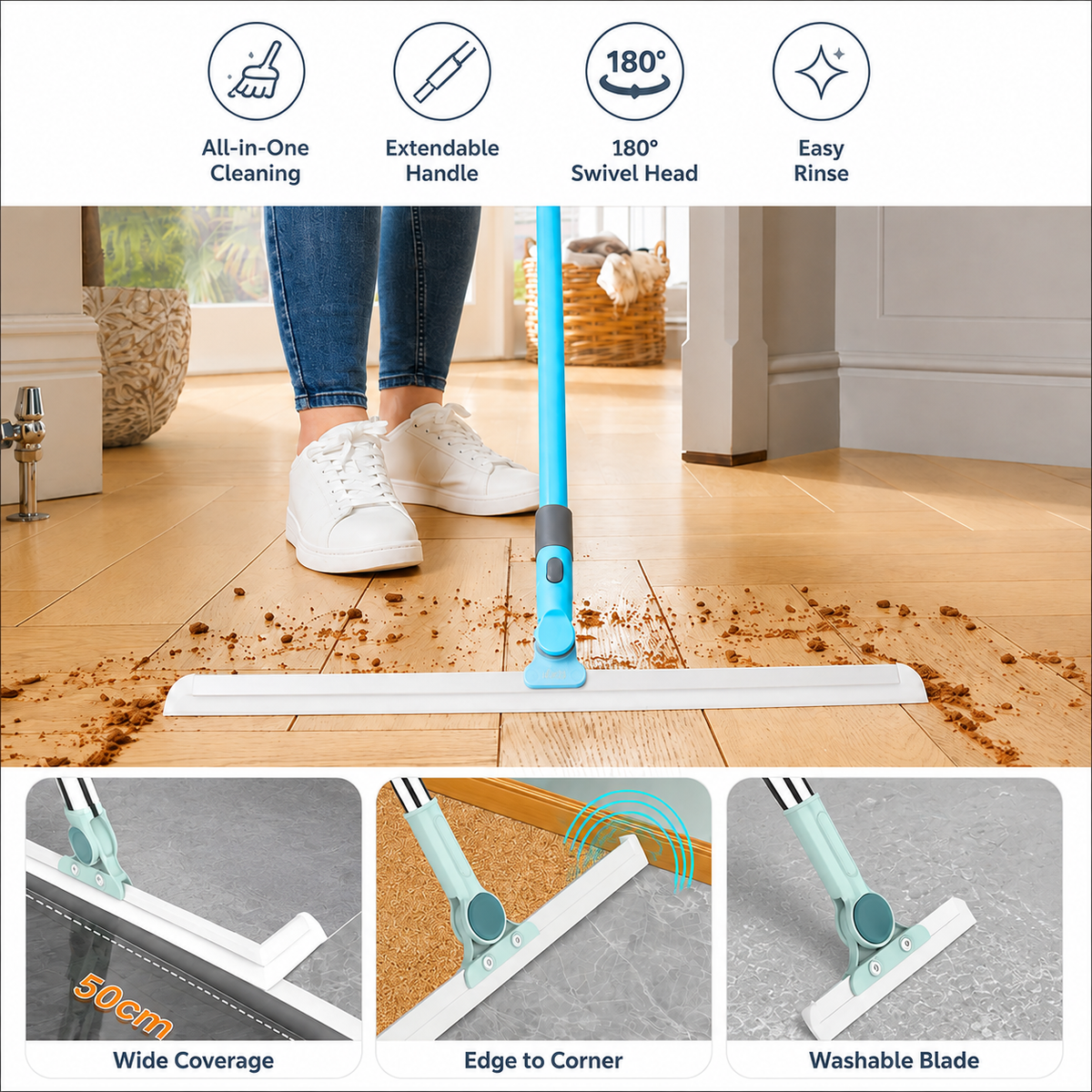 GlideCleanPro™ — Effortless Power That Clears Every Mess and Frees Your Time