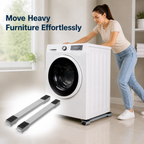 GlideShift™ — Command Heavy Furniture Alone with Zero Strain or Floor Damage