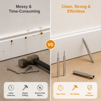 SteelEdge™ Ultra Nails — Perfectly Clean, Rust-Free Skirting Every Time