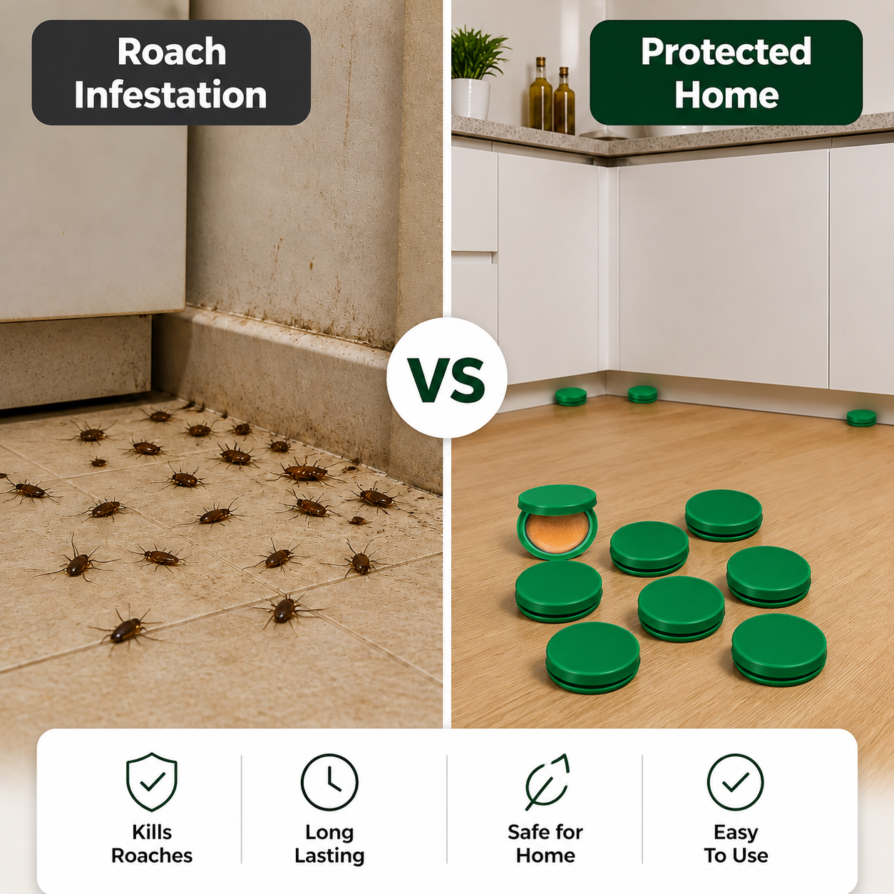 RoachShield™ — Reclaim Your Home with Quiet, Lasting Roach Defense