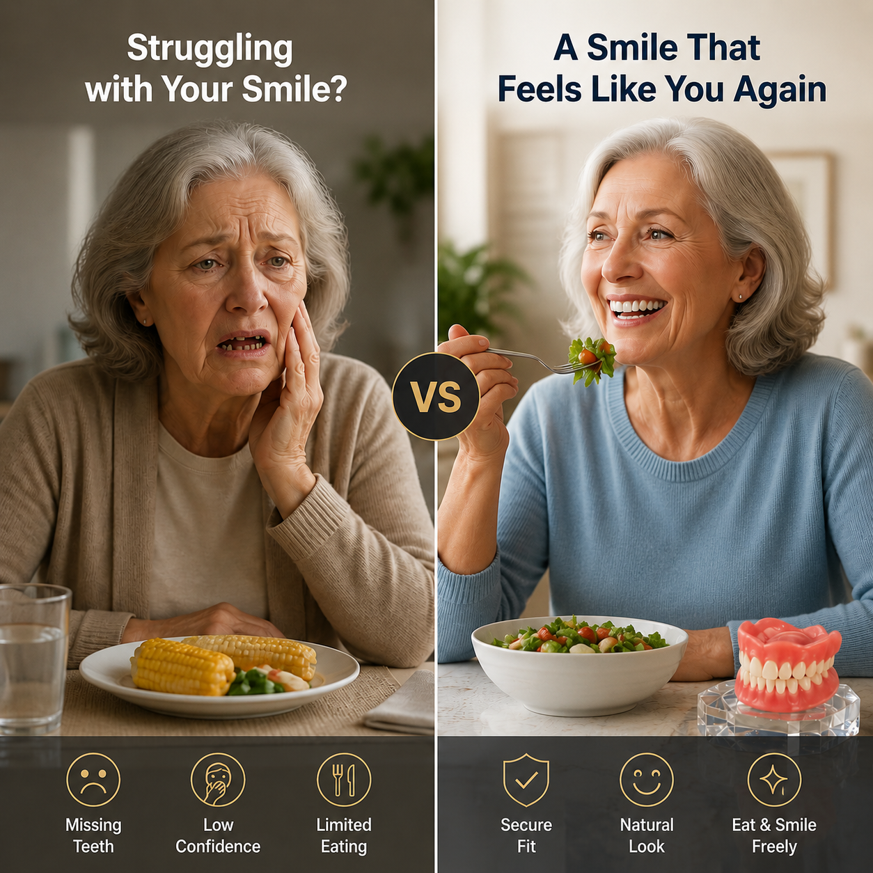 LuxeDentia™ — Feel Every Moment with a Jaw-Dropping, Natural Smile Tailored Just for You