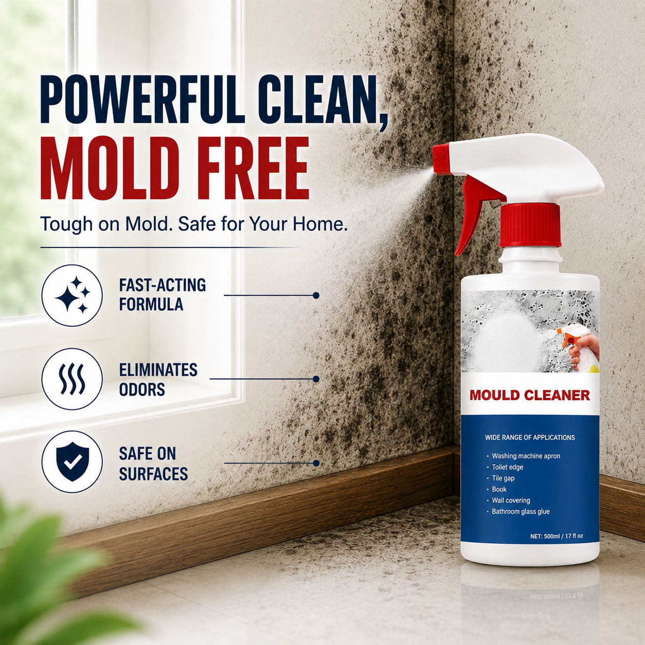MoldAway™ — Banish Stubborn Mold and Musty Smells Instantly, No Scrubbing Needed