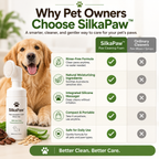 SilkaPaw™ — Instantly Soothe and Refresh Your Pet’s Paws Without Mess or Stress