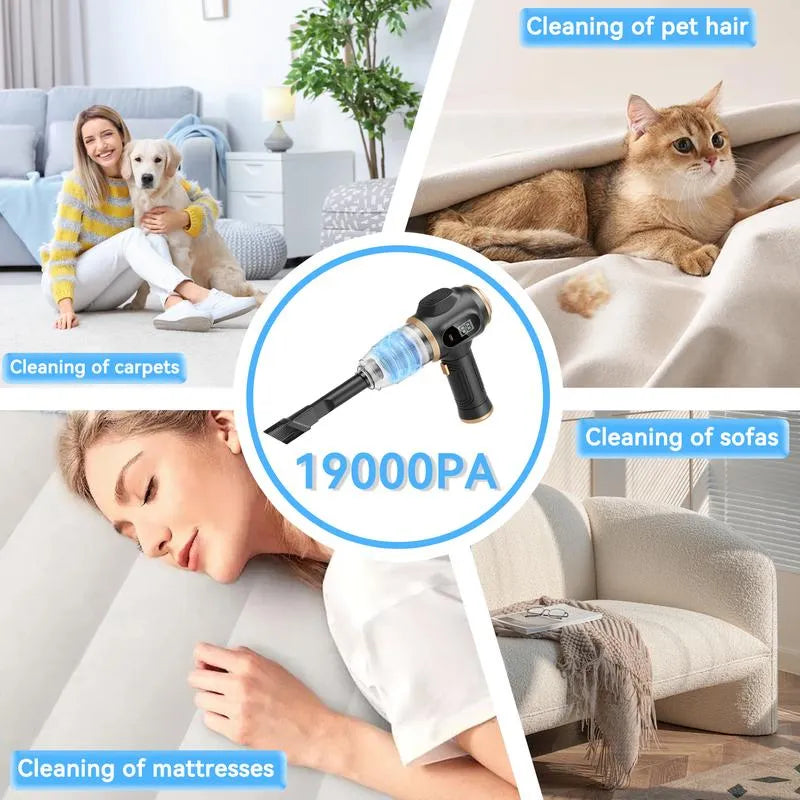 SwiftClean™ — Unleash Effortless Power to Banish Dirt and Pet Hair Instantly