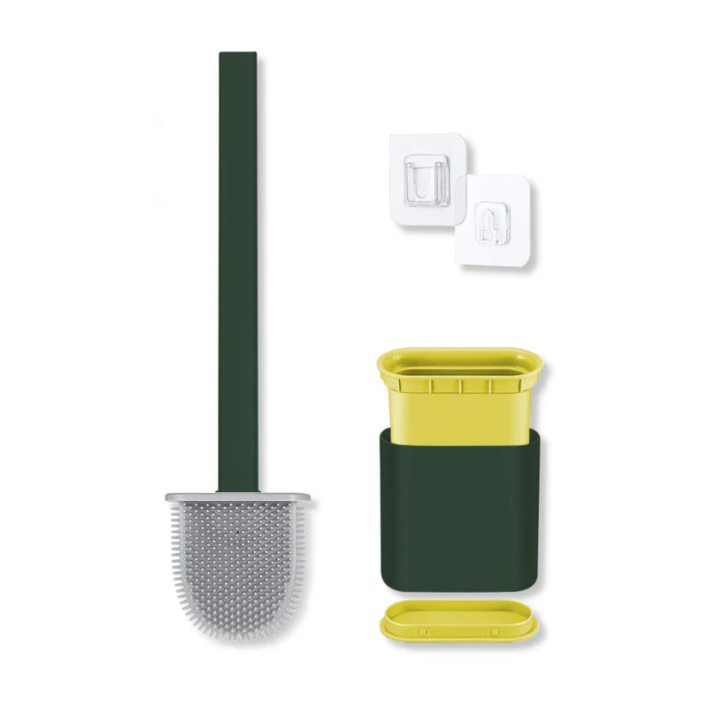 PureScrub™ Silicone Toilet Brush — Deep-Clean Confidence for a Sparkling, Germ-Free Bathroom