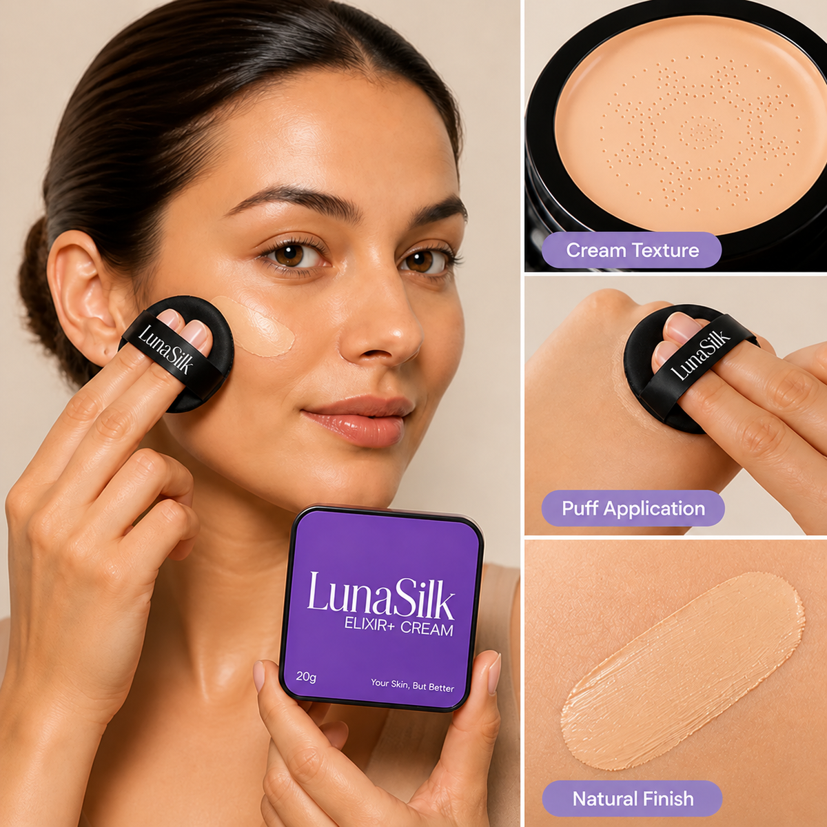 LunaSilk™ — Reveal Your True Glow with Seamless, All-Day Confidence