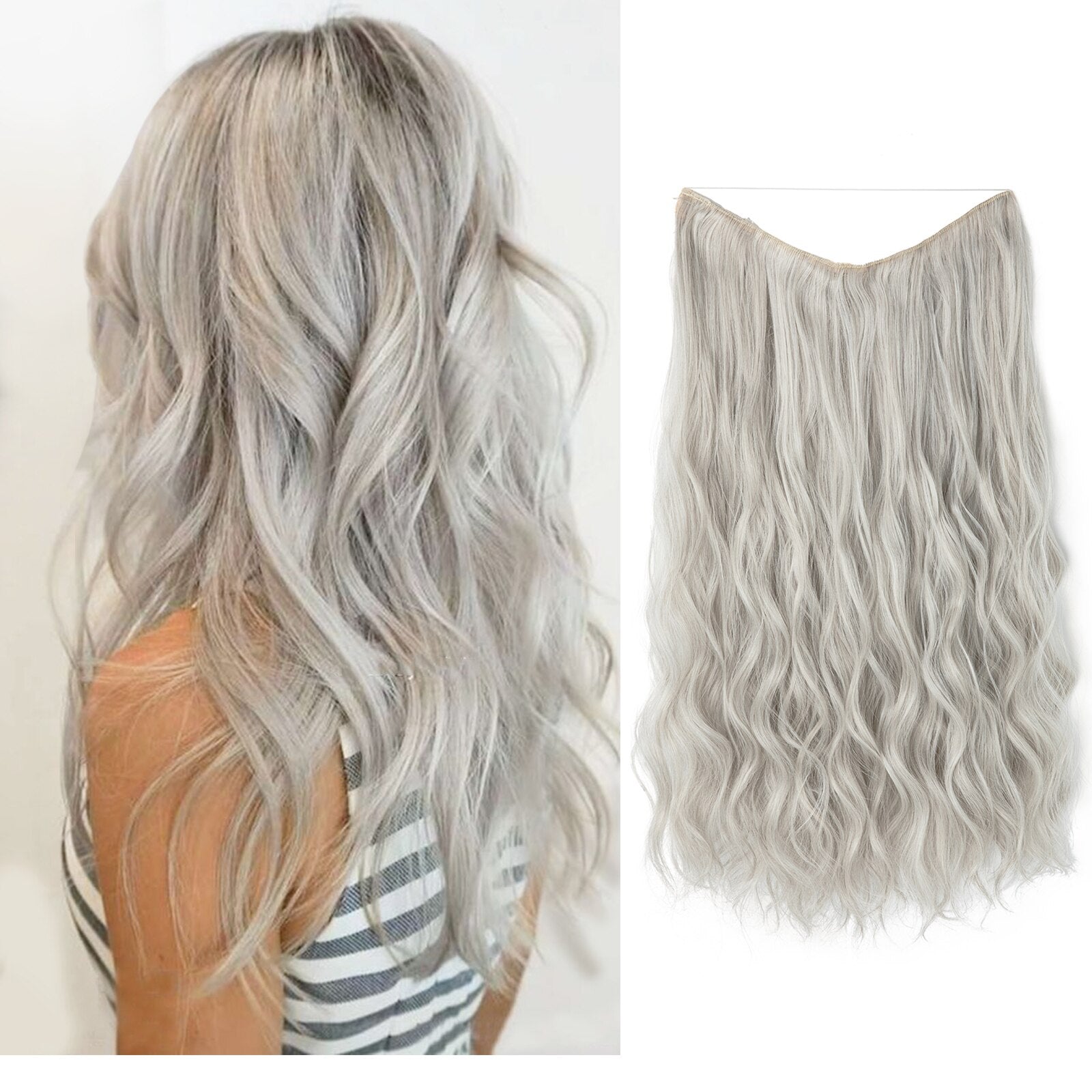 HaloGlow™ — Insta-Boost Your Confidence with Seamless, Head-Turning Hair