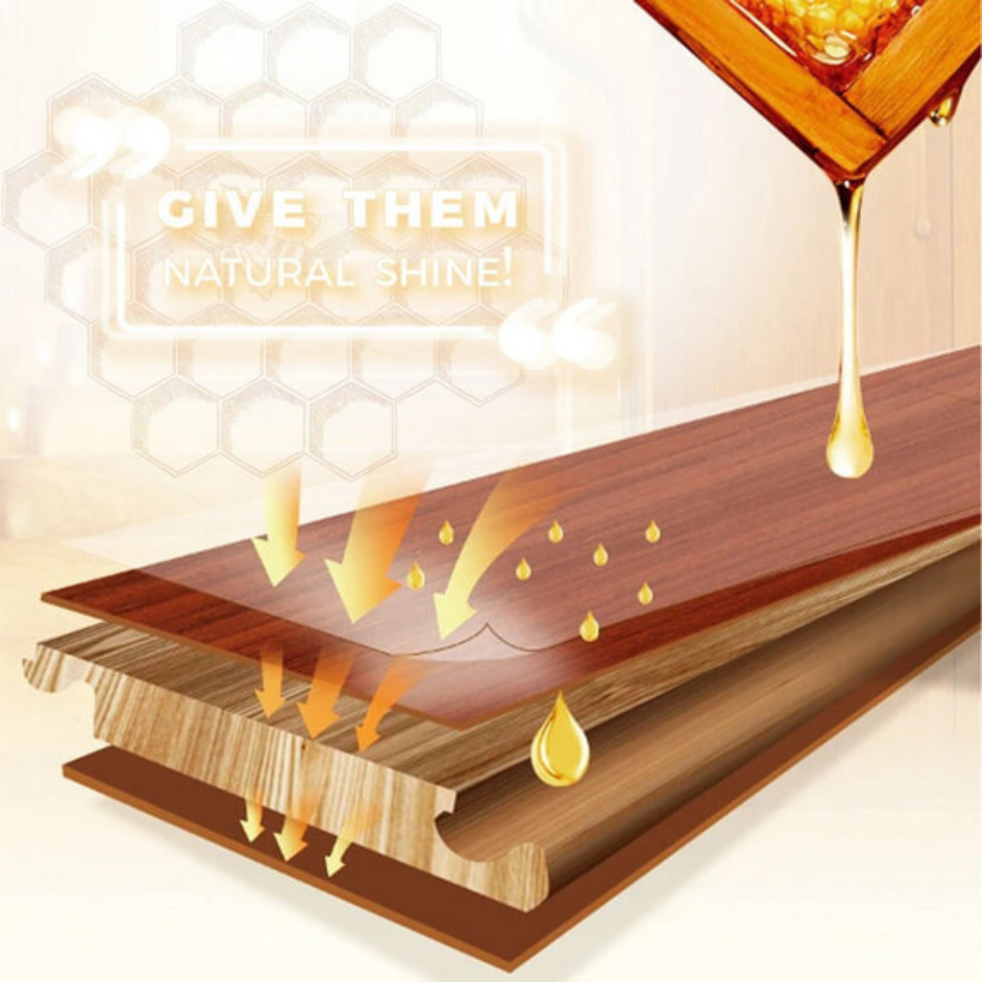 BeeLux™ — Instantly Revive Your Wood’s Rich, Silky Glow and Protect Its Beauty for Years
