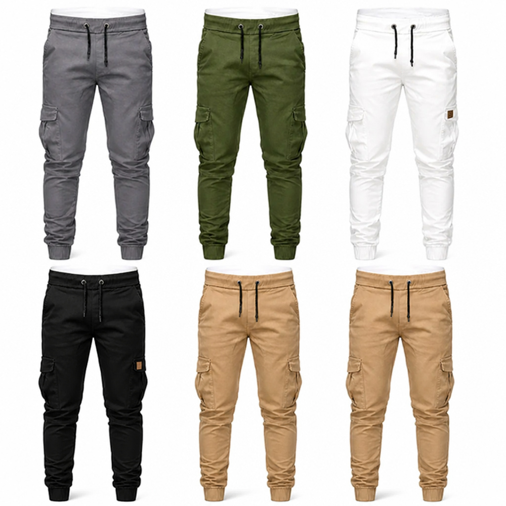 VeroStride™ Cargo Joggers — Command Attention with Unmatched Comfort and Confidence
