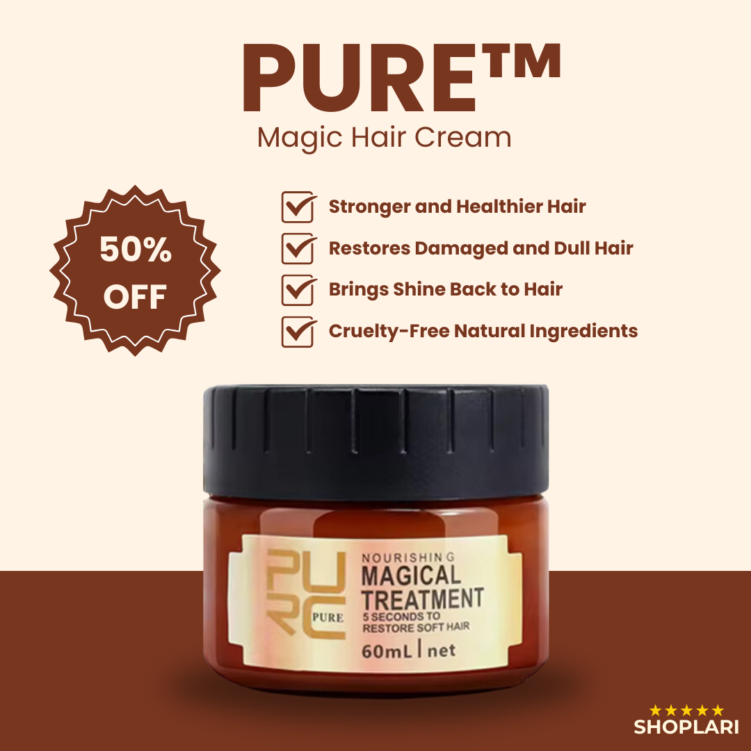 Pure™ — Instantly Revive Lifeless Hair with Silky, Head-Turning Shine