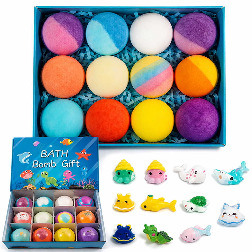 WaveJoy™ Fizz Bombs — Turn Bath Time into a Colorful, Calming Treasure Hunt Your Kids Will Beg For