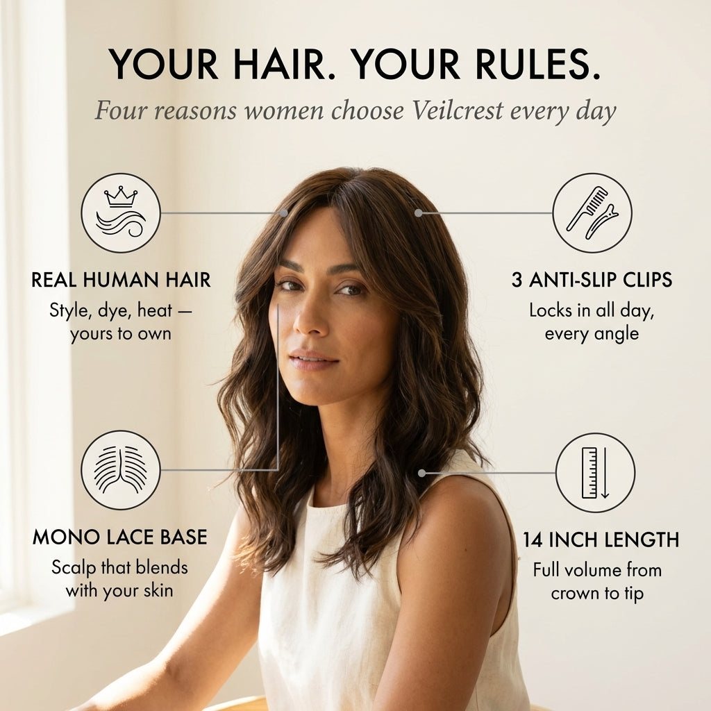 LuxeHalo™ — Instantly Transform Thin Hair into Stunning, Full-Bodied Volume Everyone Will Envy