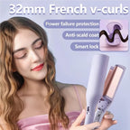VivaCurl™ 3 Barrel Ceramic Curler — Unleash Stunning, Head-Turning Waves That Last All Day