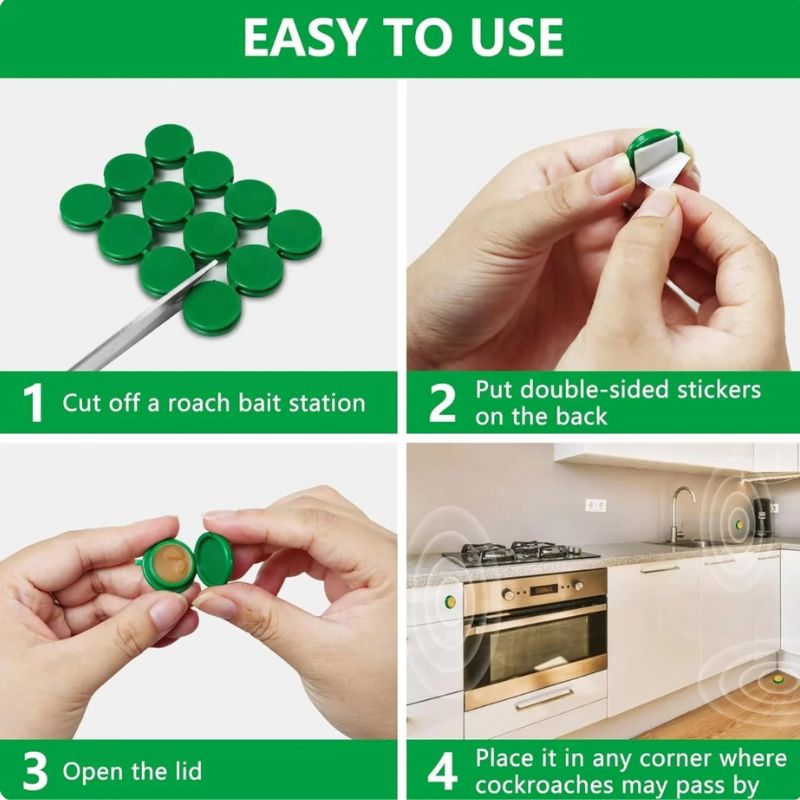CreepGuard™ 12-Pack — Reclaim Your Home with Total, Hassle-Free Roach Protection