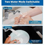 FlowFlex™ 1440° Rotating Faucet Extender — Take Full Control of Every Drop Without the Mess