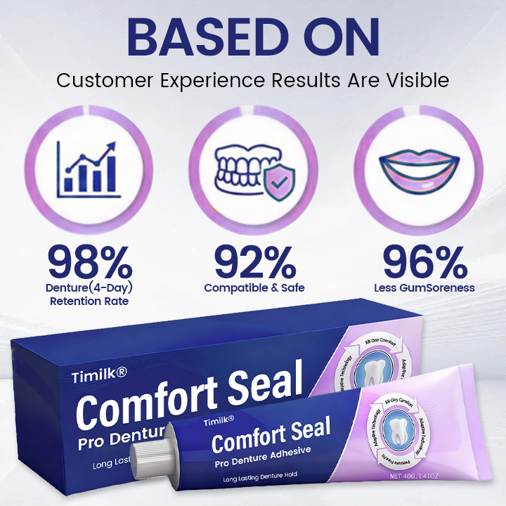LumaHold™ — Enjoy Every Moment with a Comfortable, Unshakable Denture Grip