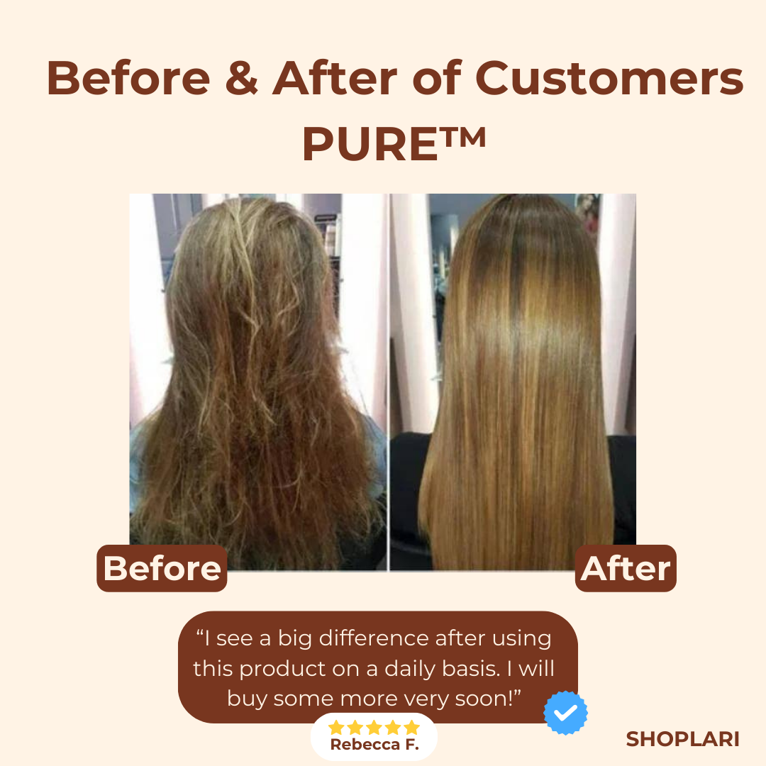 Pure™ — Instantly Revive Lifeless Hair with Silky, Head-Turning Shine
