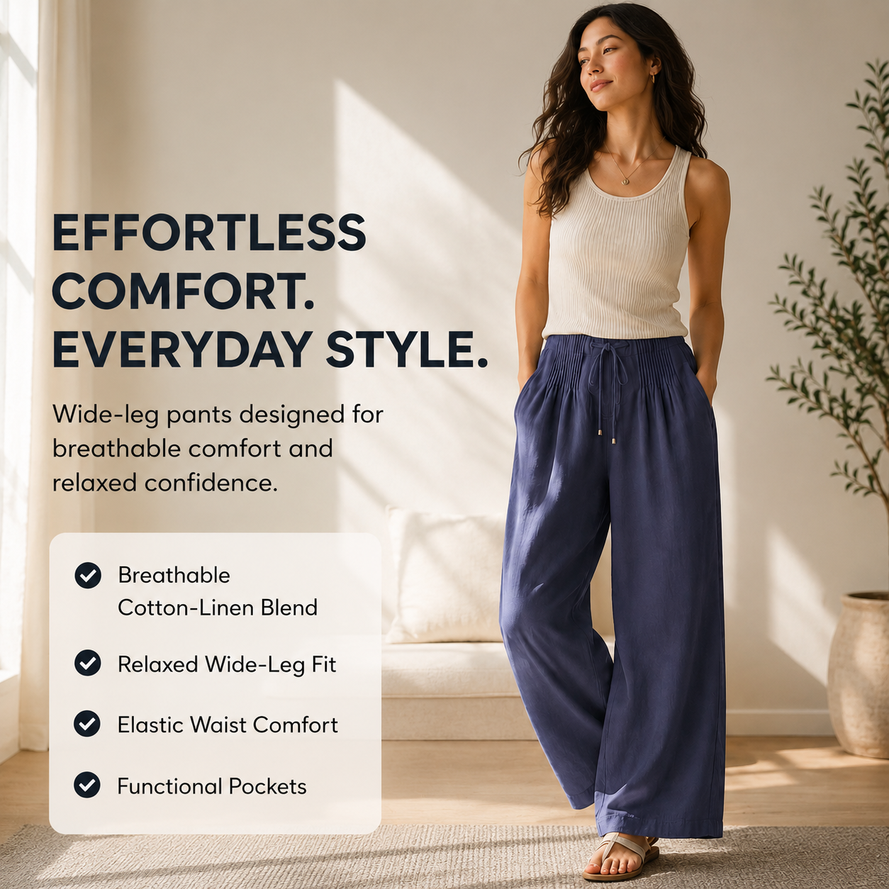 BreeziFlow™ — Light-as-Air Comfort That Moves With You All Day Long