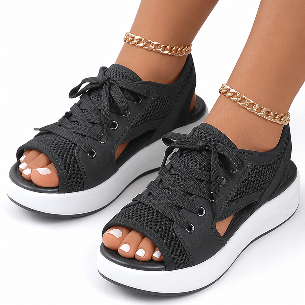 LumaStride™ Open Cushion Sandals — Step Boldly with All-Day Cloudlike Comfort and Confidence
