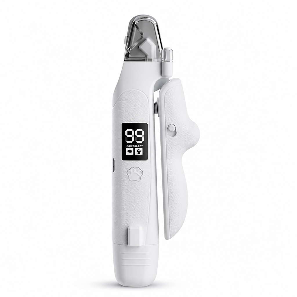PawLuxe™ 2-in-1 LED Nail Clipper & Grinder — Calm, Confident Grooming Without the Fear or Mess