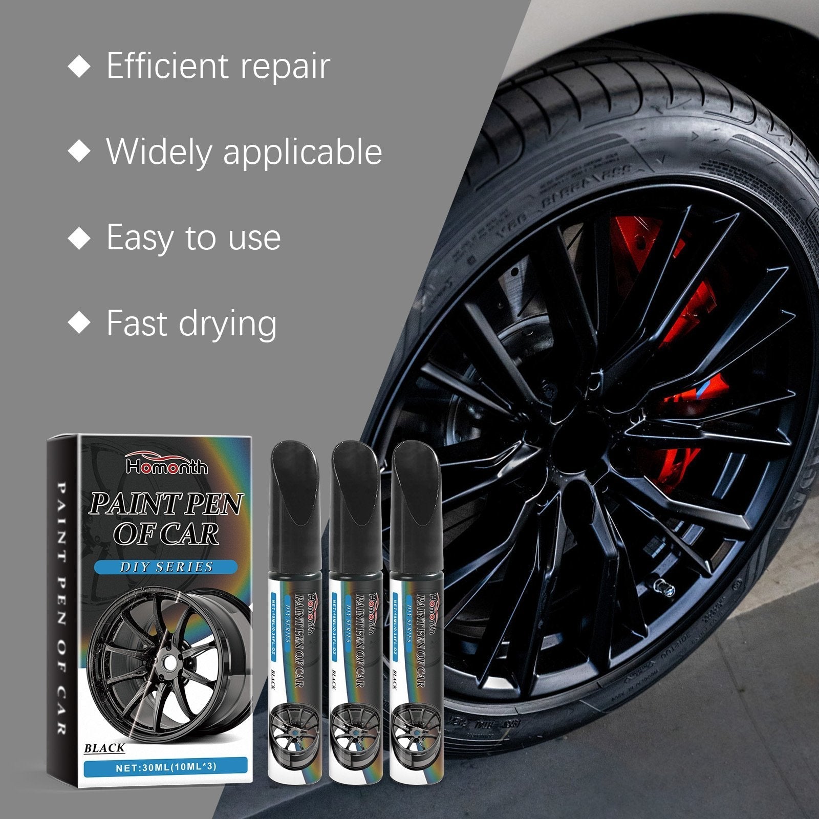 RevitaShield™ Scratch Repair Pen — Instantly Transform Scratched Rims into Showroom Shine