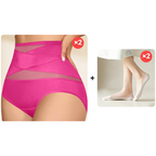 Silhoxi™ Plus-Size High-Waist Tummy Sculpting Panties — Instantly Smooth Your Waist and Own Your Confidence All Day