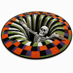 TwilightEcho™ 3D Skeleton Rug — Step Into Cozy, Spellbinding Halloween Magic
