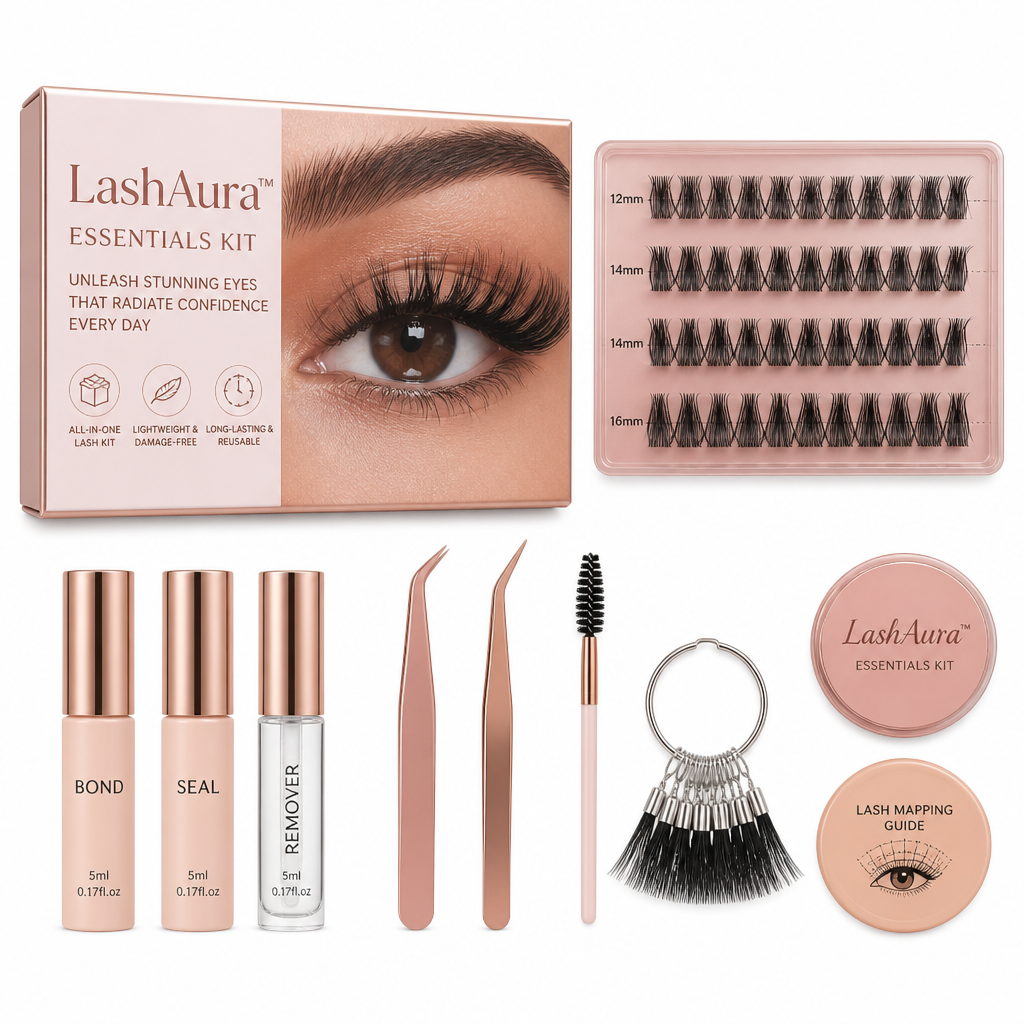 Qavelya™ Essentials Kit — Unleash Stunning Eyes That Radiate Confidence Every Day