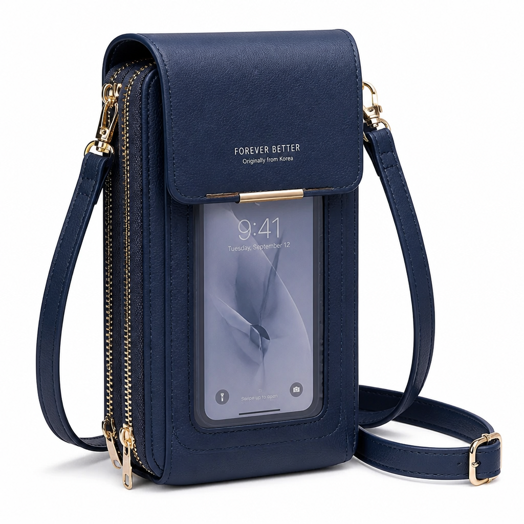 VioraLuxe™ Touchscreen Crossbody — Stay Effortlessly Connected and Secure All Day Long