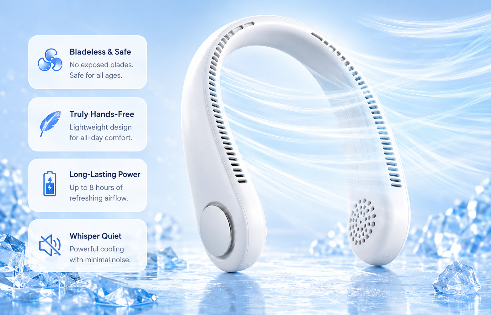 AeroBreeze™ — Your Instant, Hands-Free Escape to Refreshing Coolness