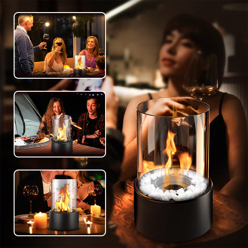 EmberLuxe™ — Ignite Instant Cozy Moments with Pure, Smokeless Warmth