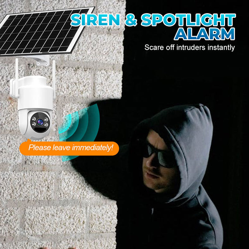 SolarRay™ — Never Miss a Moment with 24/7 Solar-Powered Security That Puts You in Control