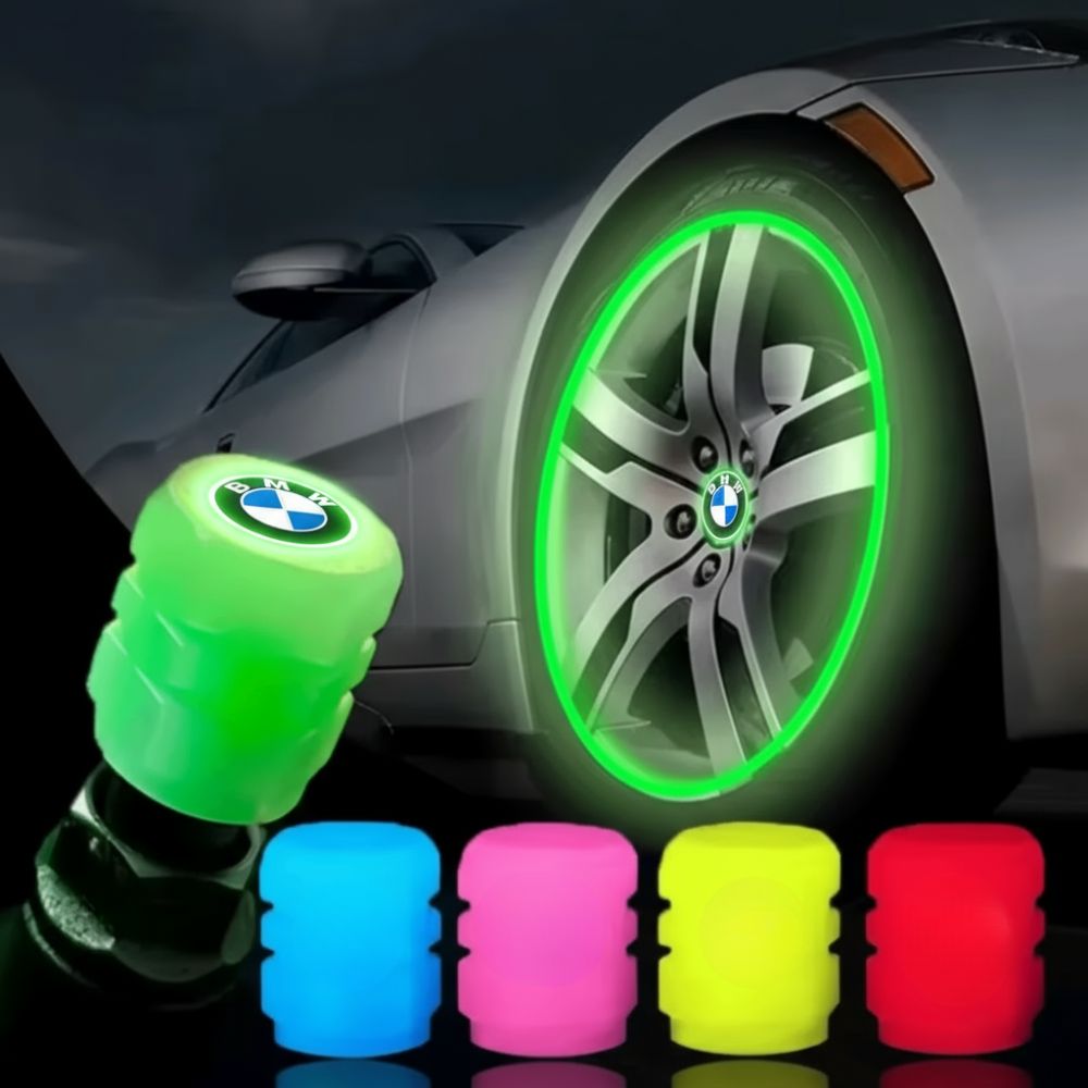 Brillionix™ Glow Valve Caps — Ignite Your Ride’s Nighttime Style and Safety Instantly