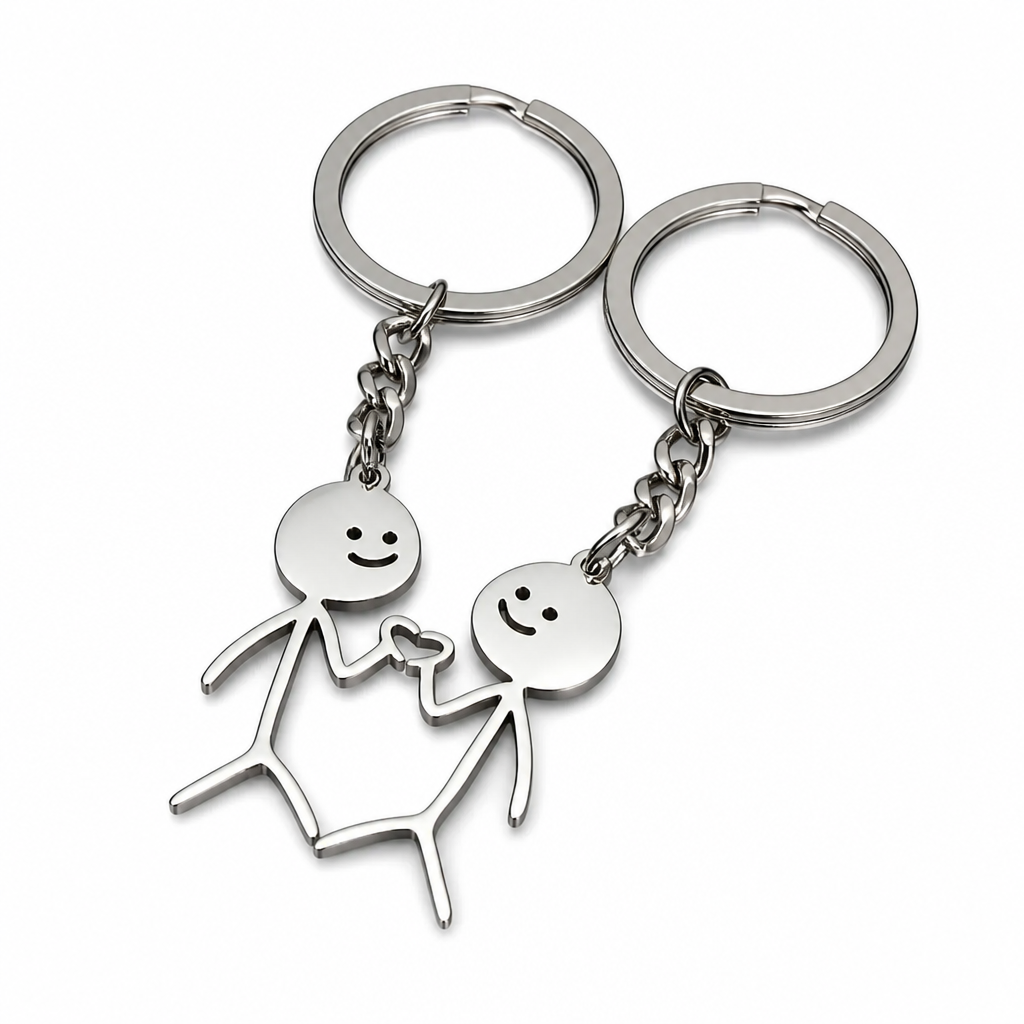 CharmiLink™ Duo Keychain — Spark Lasting Joy and Connection Every Time You Grab Your Keys