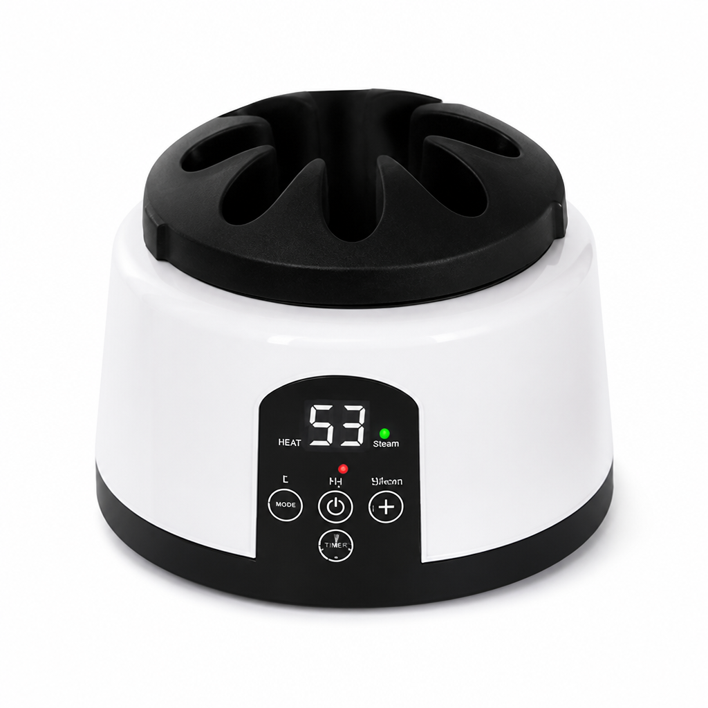VelvetSteam™ — Loosen stubborn gel polish for an easier, gentler nail reset