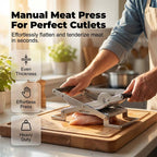 SteelEase™ — Effortless Power for Juicy, Melt-In-Your-Mouth Meat Every Time