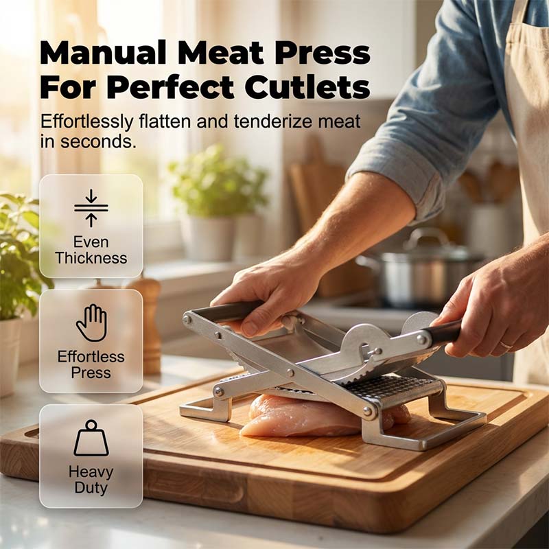 SteelEase™ — Effortless Power for Juicy, Melt-In-Your-Mouth Meat Every Time