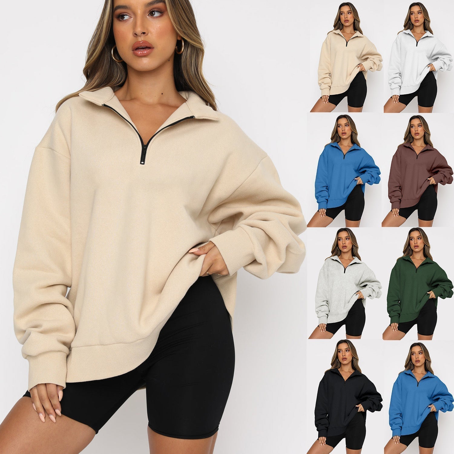 AriaLuxe™ Sweatshirt — Wrap Yourself in All-Day Softness and Effortless Style