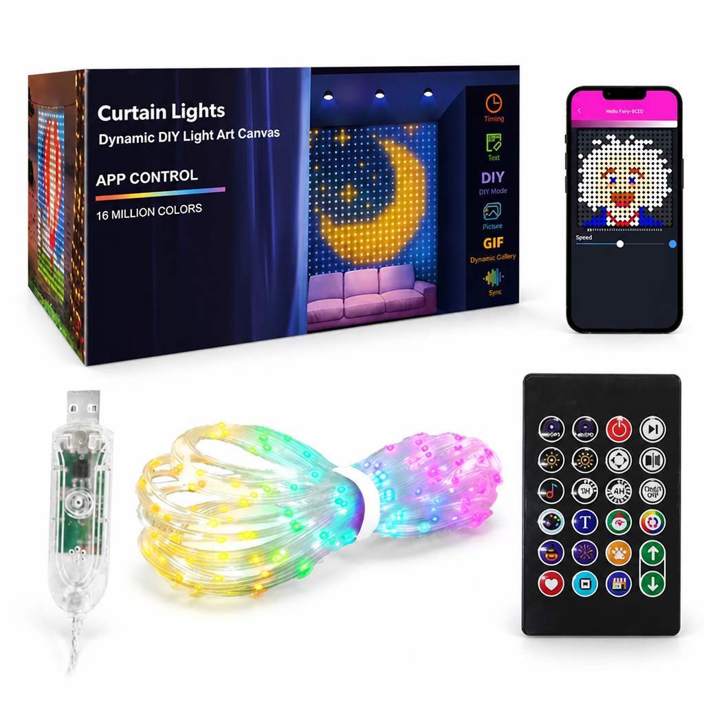 LumaCanvas™ — Turn Any Gathering Into a Colorful, Music-Synced Moment
