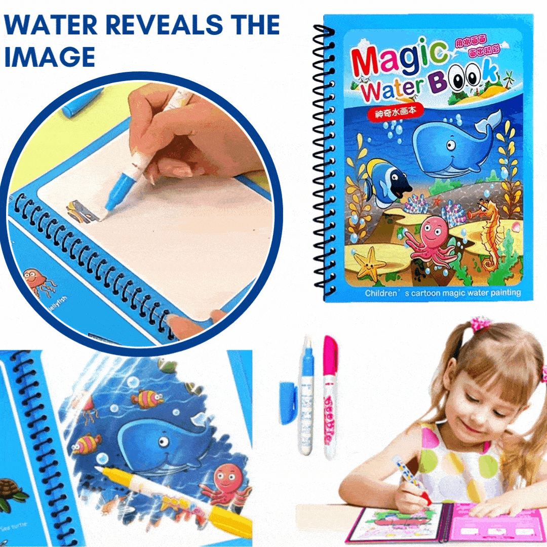 RamoraSplash™ — Ignite Your Child’s Creativity with Mess-Free, Magical Water Colors