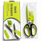SwiftChop™ Herb Scissors — Slice Faster, Feel the Joy of Effortless Prep