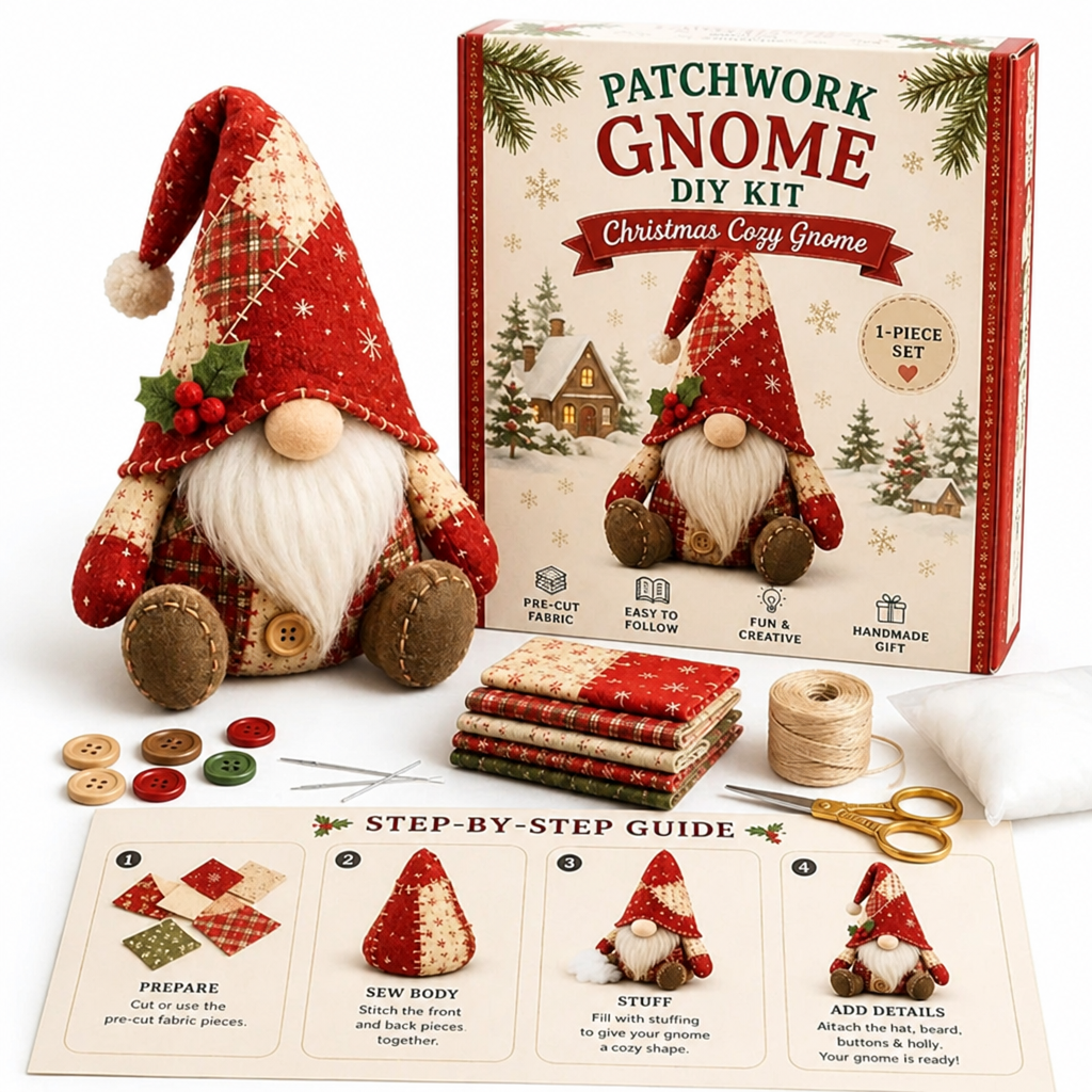 Stitchelly™ — Create Cozy Gnomes That Fill Your Home with Warmth and Smiles