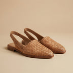 LumoraFlex™ Slingback Flats — Glide All Day in Featherlight Comfort and Cool Confidence