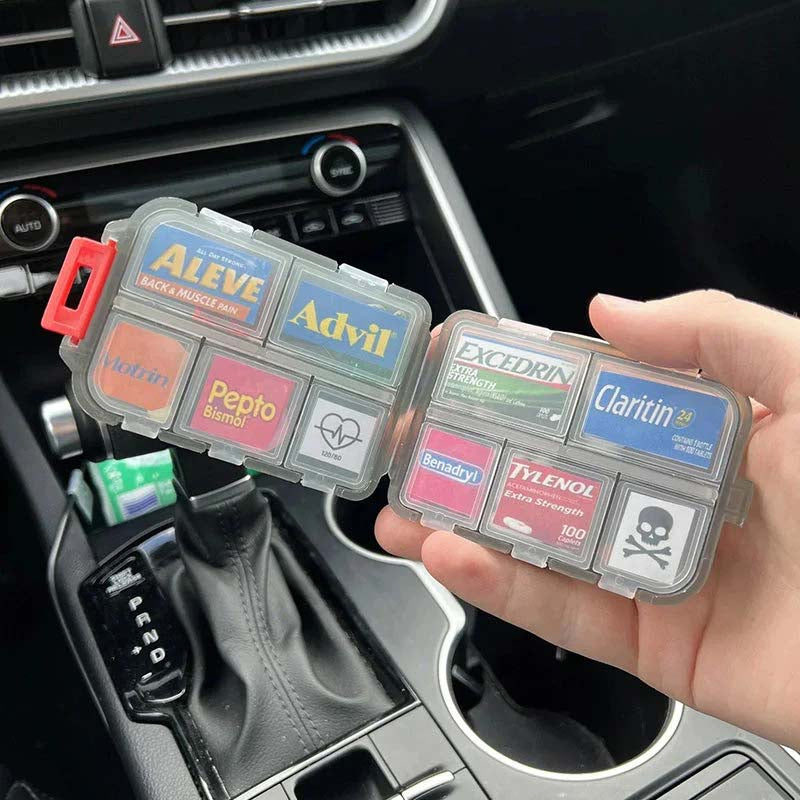 MedGuard™ Compact Pill Vault — Ultimate Pocket Power for Organized, Stress-Free Health Control