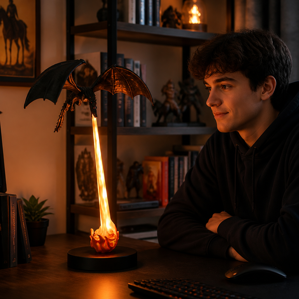 Wyldfire™ Flame Lamp — Ignite Your Space with Legendary Warmth and Spellbinding Glow